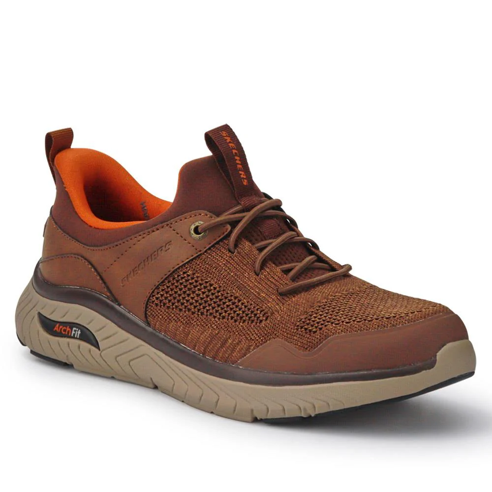Skechers Slip-ins: Arch Crosser - Emeric Trainers - SKE41510 / 326 778 - Brown