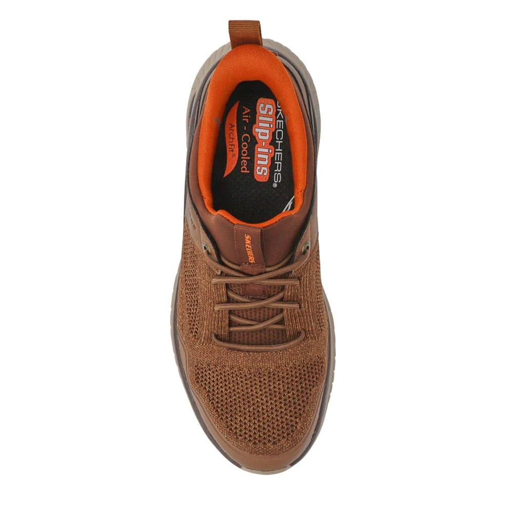 Skechers Slip-ins: Arch Crosser - Emeric Trainers - SKE41510 / 326 778 - Brown - Image 5