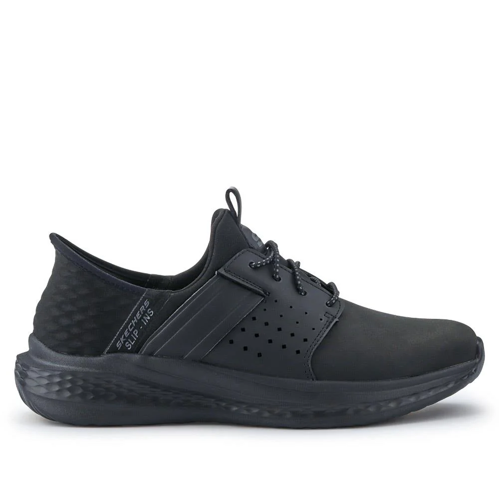Skechers Slip-ins: Slade - Zachary Shoes - SKE40528 / 326 635 - Black-Black - Image 2