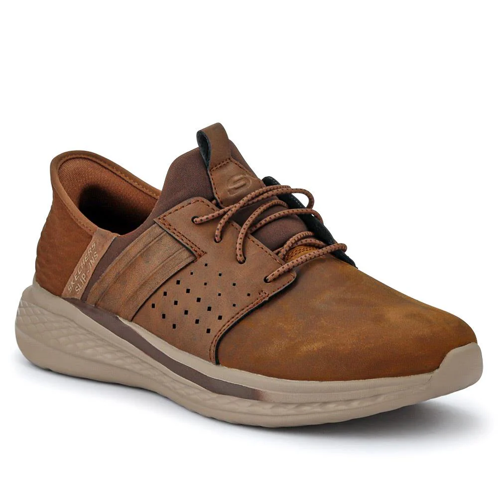 Skechers Slip-ins: Slade - Zachary Shoes - SKE40528 / 326 635 - Dark Brown