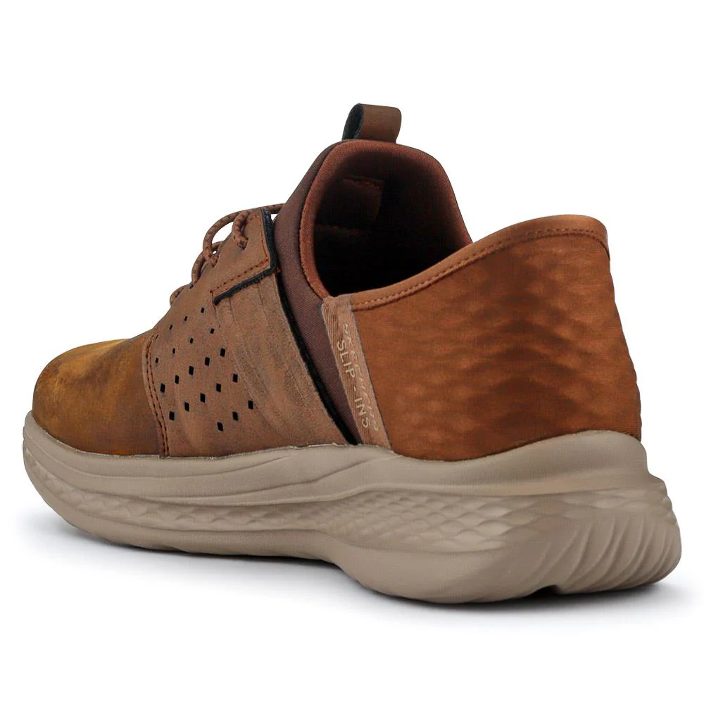 Skechers Slip-ins: Slade - Zachary Shoes - SKE40528 / 326 635 - Dark Brown - Image 3