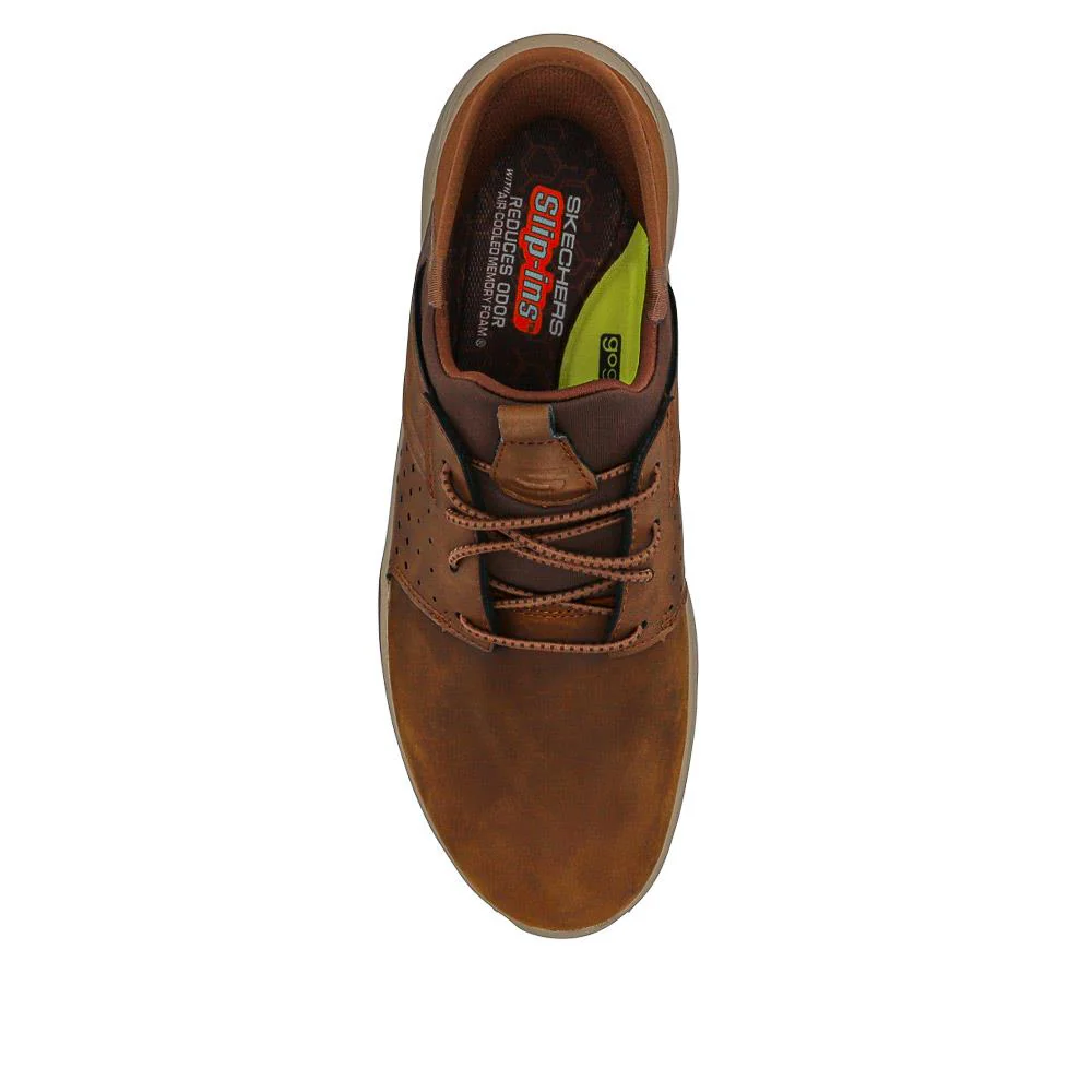 Skechers Slip-ins: Slade - Zachary Shoes - SKE40528 / 326 635 - Dark Brown - Image 4