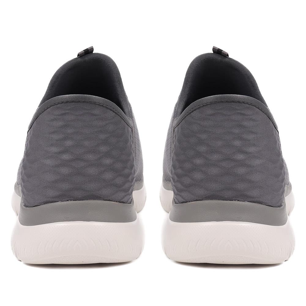 Wide Fit Skechers Slip-ins: Summits - High Range - SKE39041 / 324 777 - Charcoal - Image 3