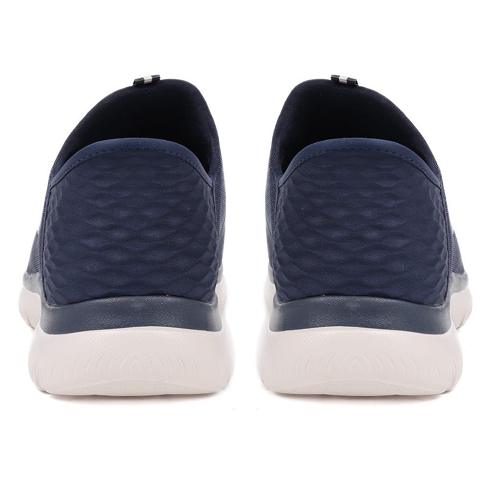 Wide Fit Skechers Slip-ins: Summits - High Range - SKE39041 / 324 777 - Navy - Image 3