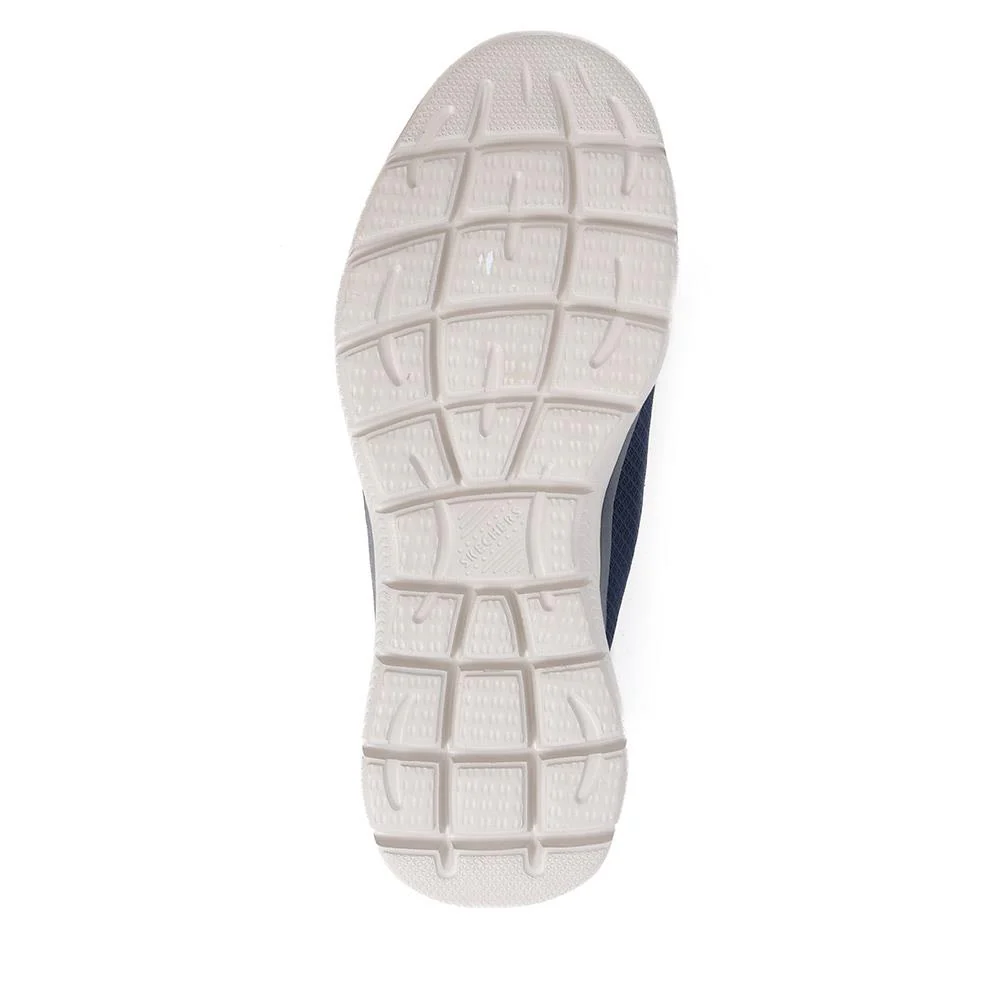 Wide Fit Skechers Slip-ins: Summits - High Range - SKE39041 / 324 777 - Navy - Image 6