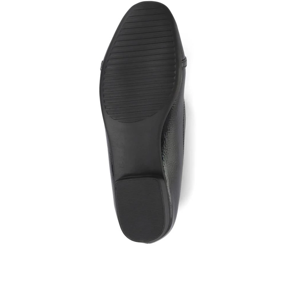 Slip-On Ballerina Pumps - WK33001 / 319 767 - Black Patent - Image 6