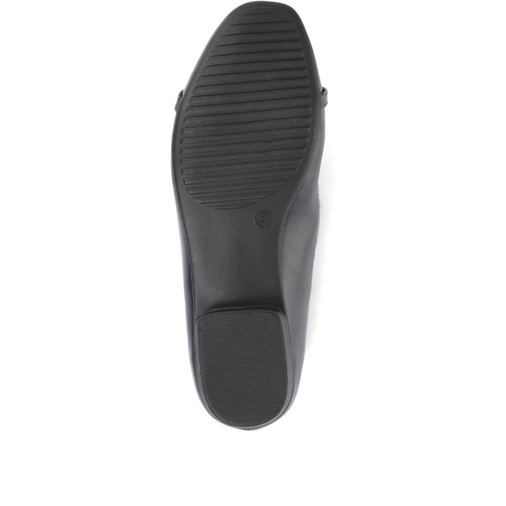 Slip-On Ballerina Pumps - WK33001 / 319 767 - Navy - Image 6