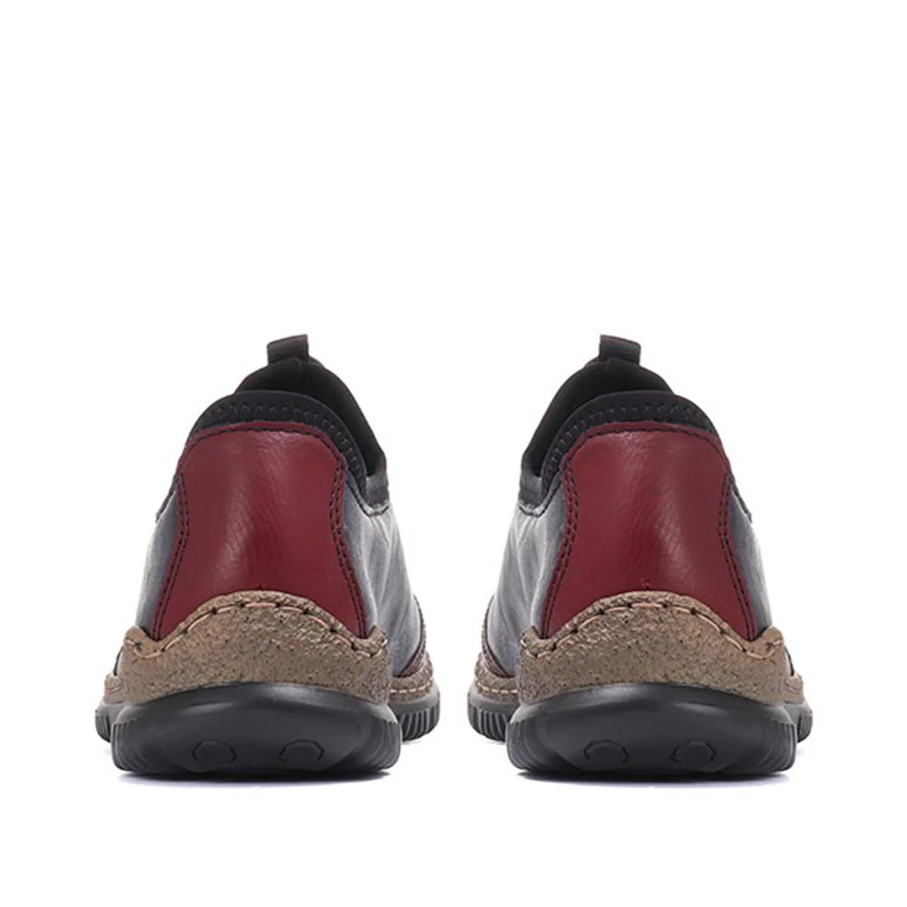 Slip-On Casual Shoes - RKR30509 / 315 756 - Navy Combi - Image 3