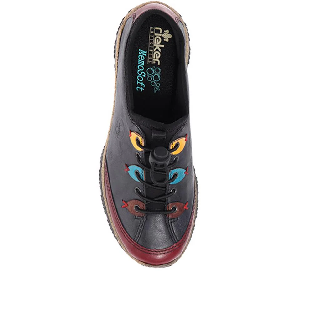 Slip-On Casual Shoes - RKR30509 / 315 756 - Navy Combi - Image 6