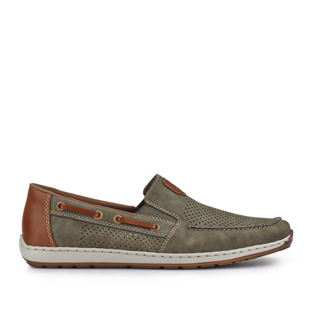 Slip-On Casual Shoes - RKR33500 / 319 700 - Olive - Image 2