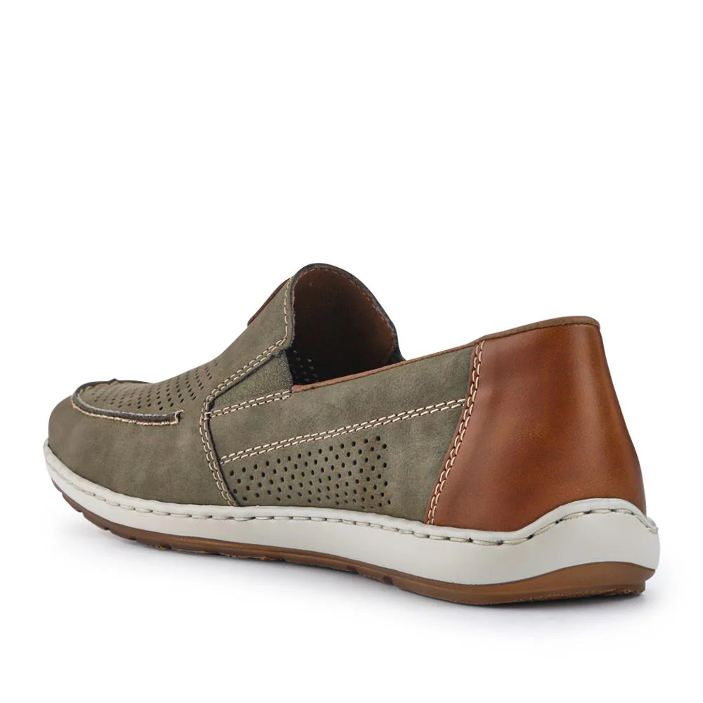 Slip-On Casual Shoes - RKR33500 / 319 700 - Olive - Image 3