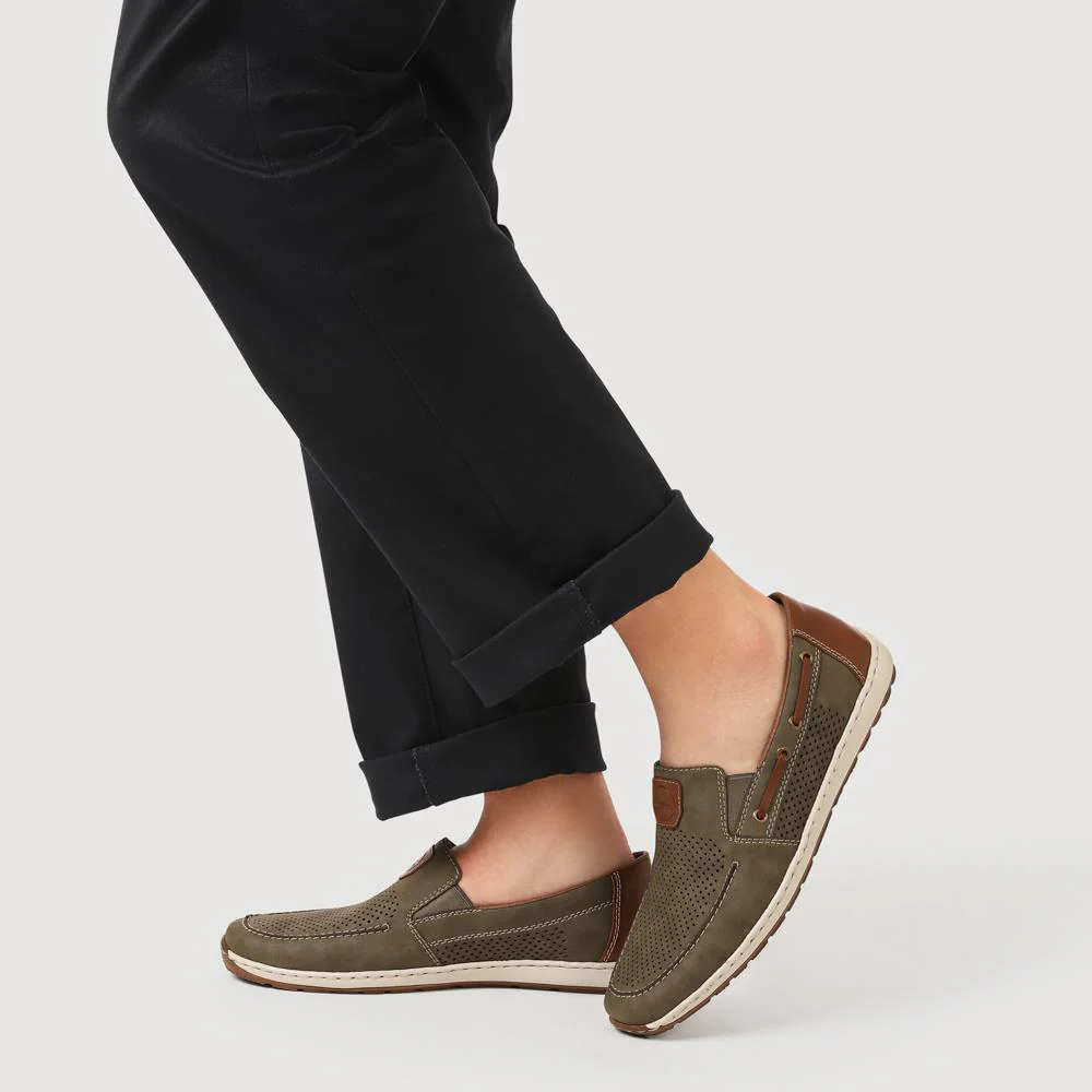 Slip-On Casual Shoes - RKR33500 / 319 700 - Olive - Image 5