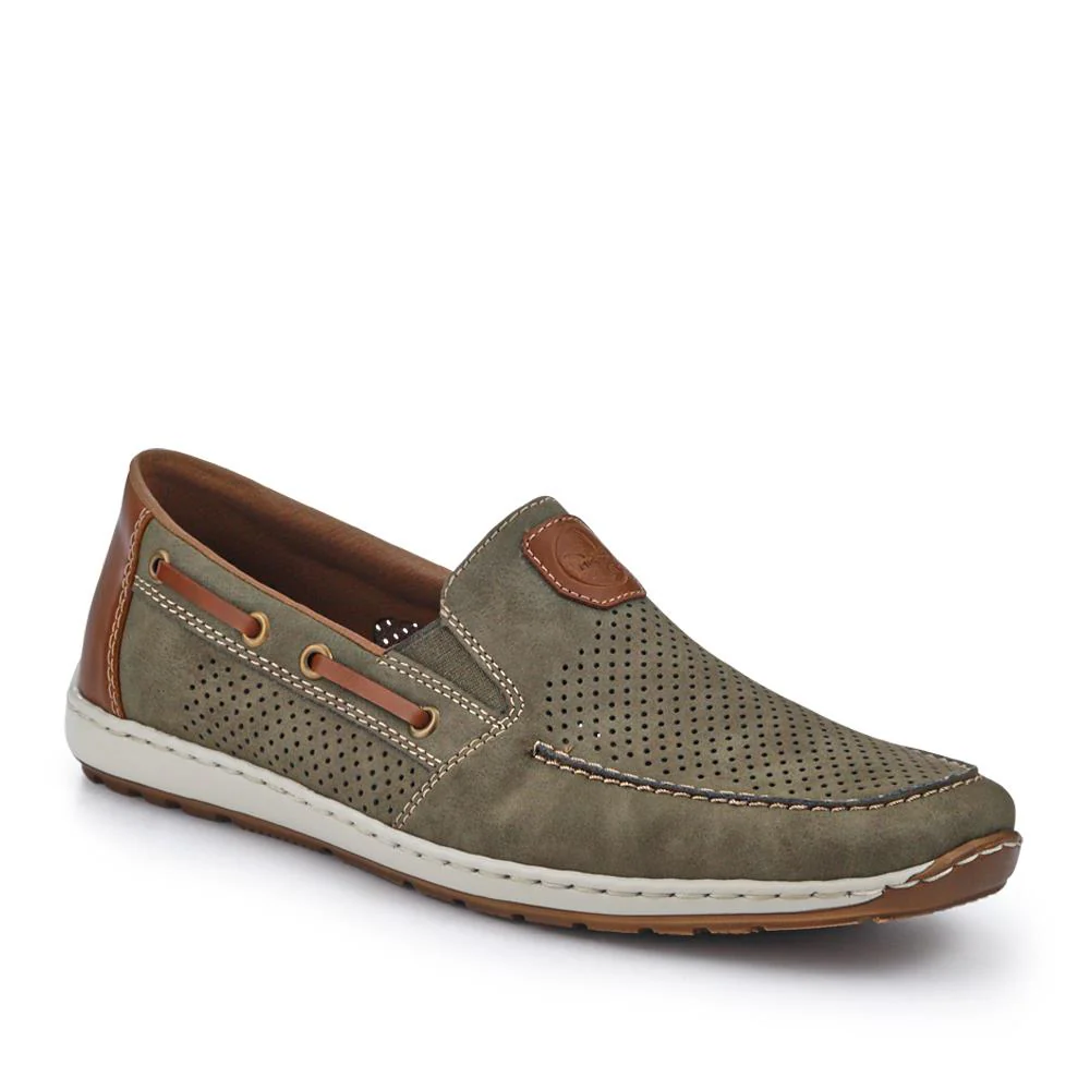 Slip-On Casual Shoes - RKR33500 / 319 700 - Olive