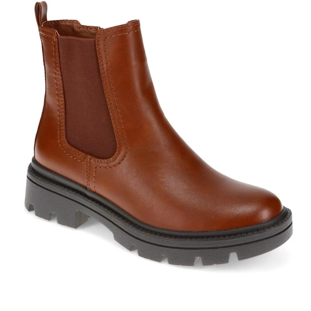 Slip-On Chelsea Boots - BELWBINS40013 / 326 106 - Tan