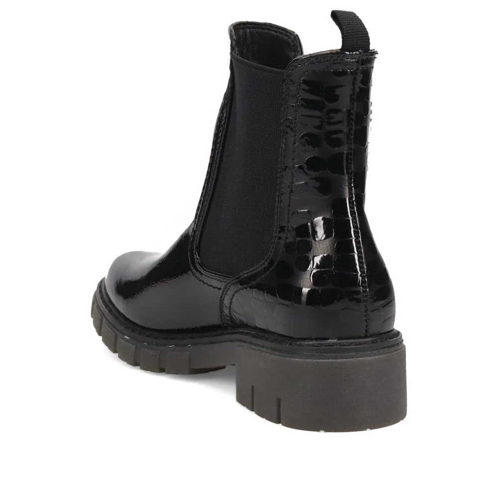Slip-On Chelsea Boots - WBINS40139 / 326 112 - Black Patent - Image 3