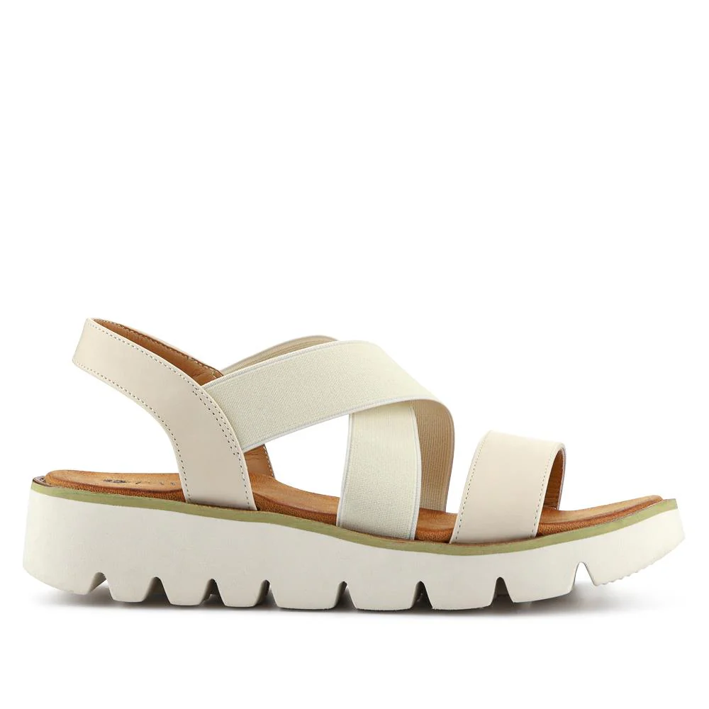 Slip On Chunky Sandals - BAIZH39011 / 325 194 - Beige - Image 2