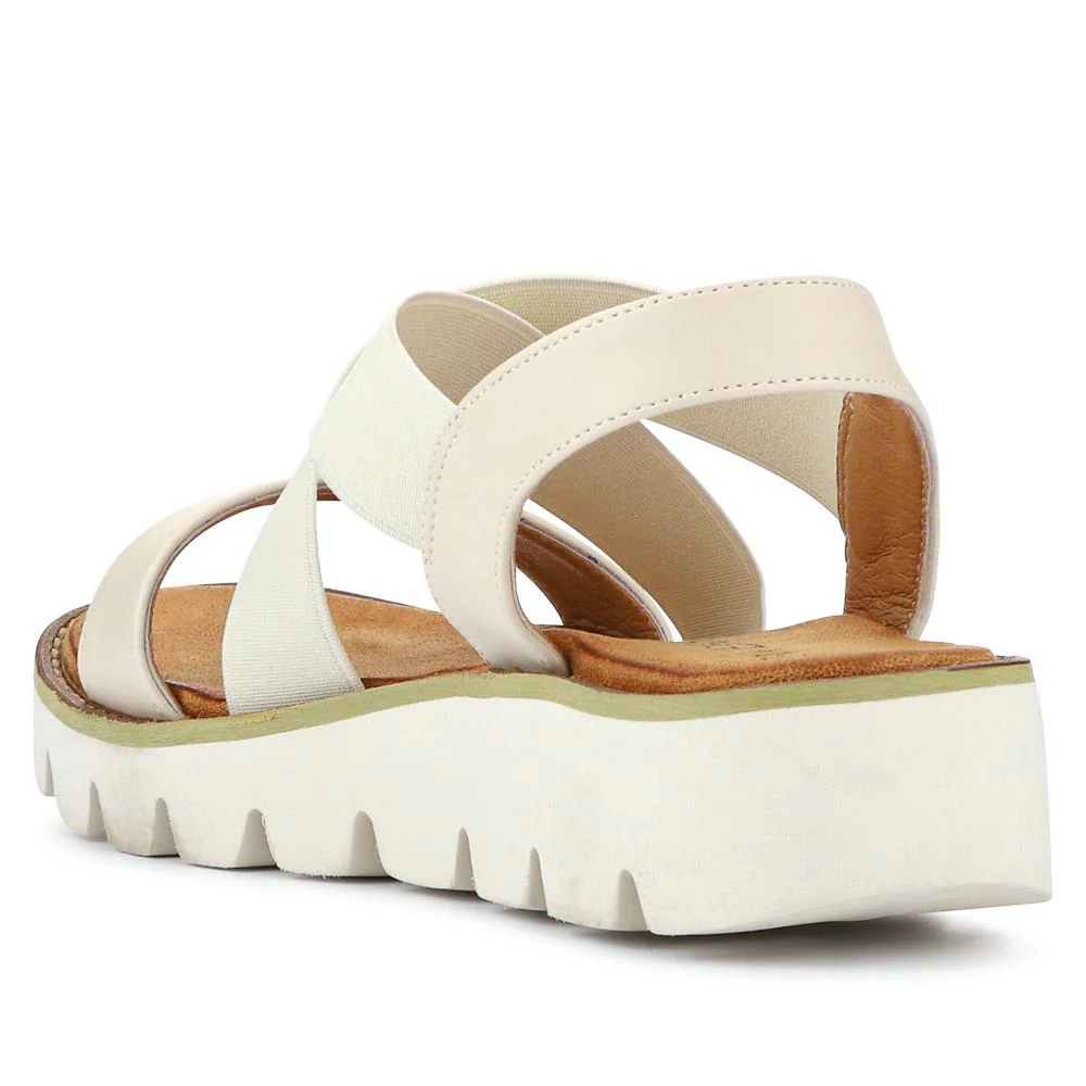 Slip On Chunky Sandals - BAIZH39011 / 325 194 - Beige - Image 3