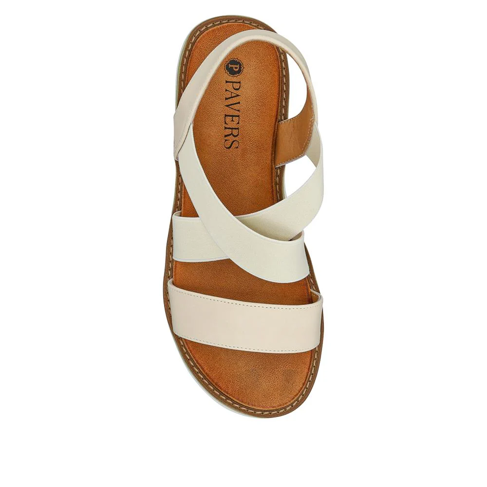 Slip On Chunky Sandals - BAIZH39011 / 325 194 - Beige - Image 4