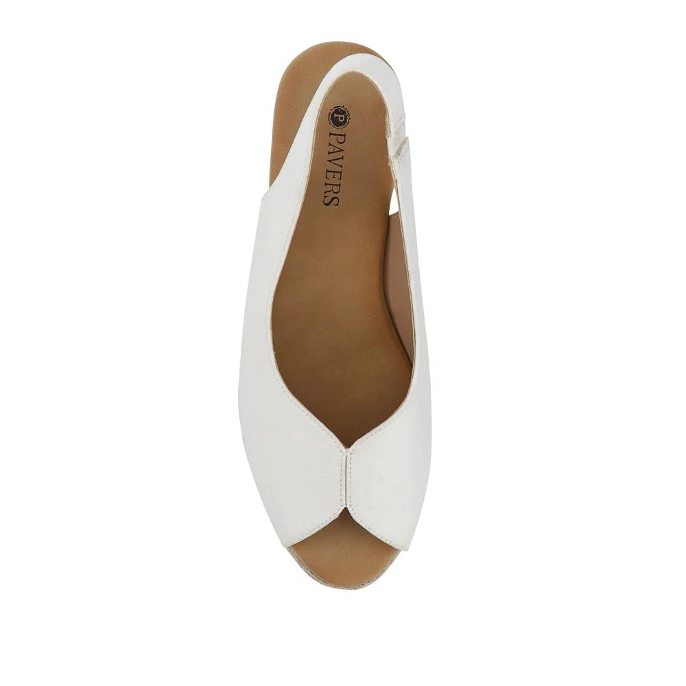 Slip-On Espadrilles - HUANG39005 / 324 902 - White - Image 4