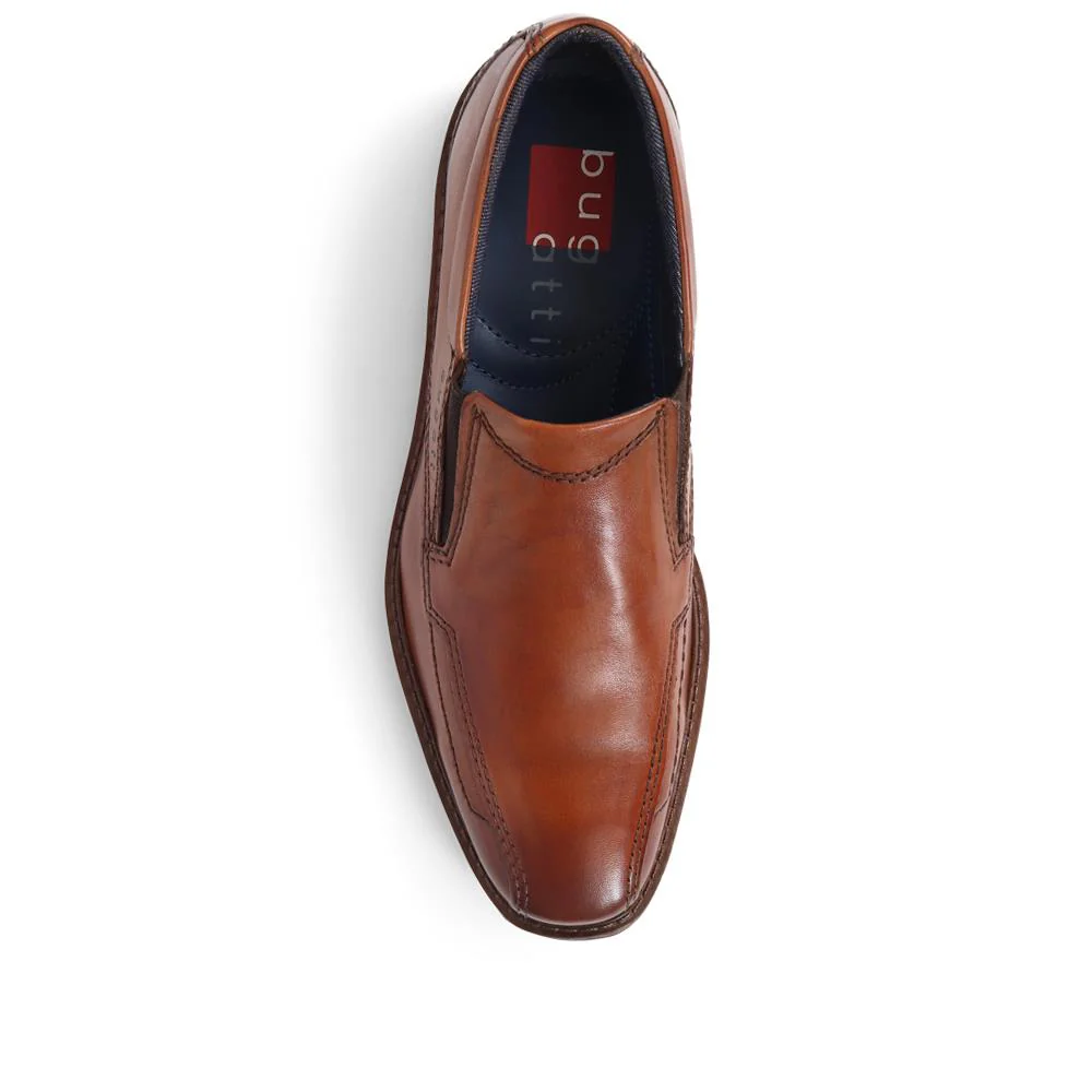 Slip-On Leather Shoes  - BUG39515 / 325 215 - Cognac - Image 5