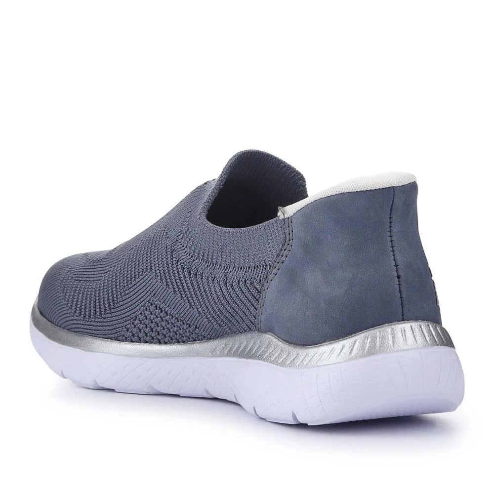 Slip-On Memory Foam Trainers - RKR41502 / 326 818 - Blue - Image 3