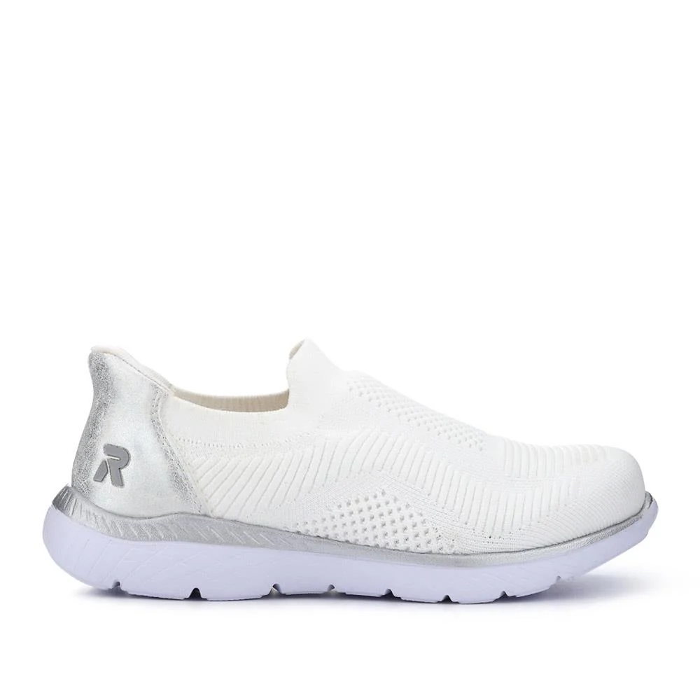 Slip-On Memory Foam Trainers - RKR41502 / 326 818 - White - Image 2