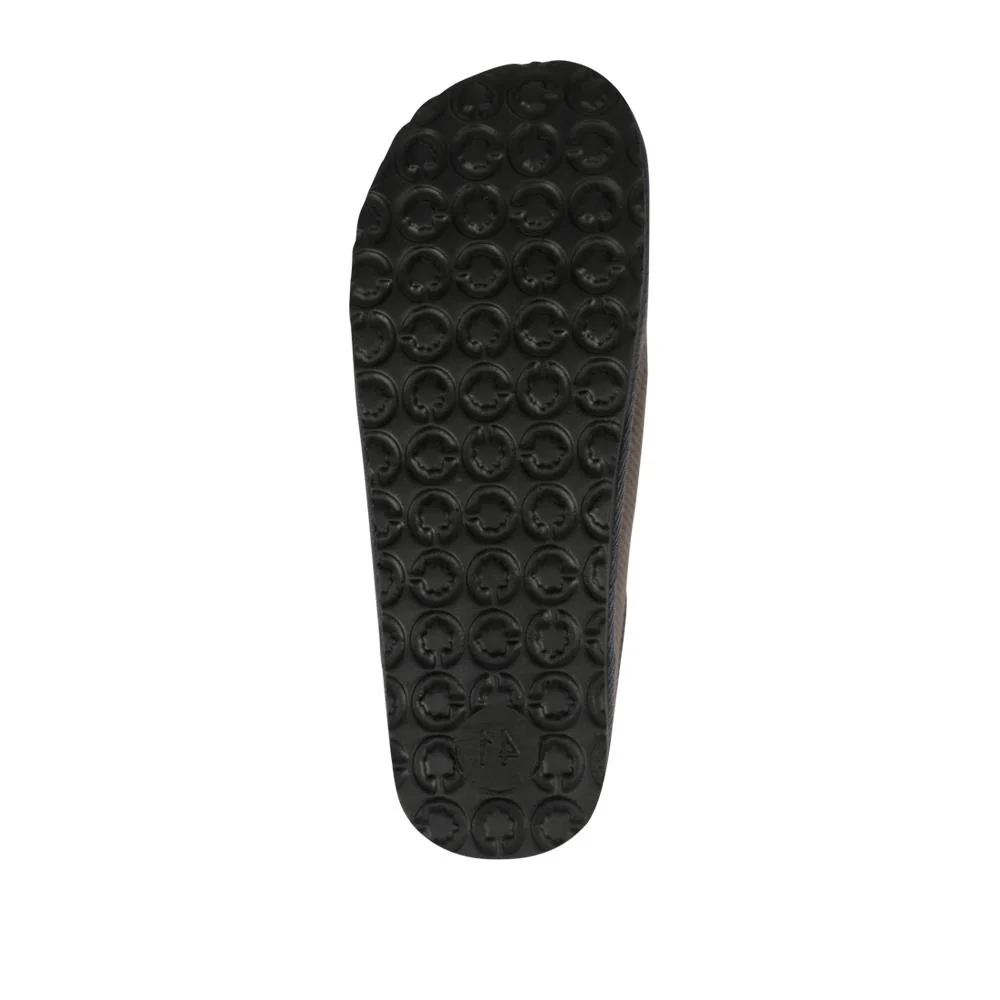 Slip-On Mule Slippers With Grip Sole - INB42002 / 328 239 - Grey - Image 5