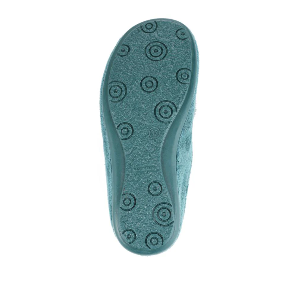 Luxury PomPom Slippers - RELAX42001 / 328 232 - Teal - Image 5