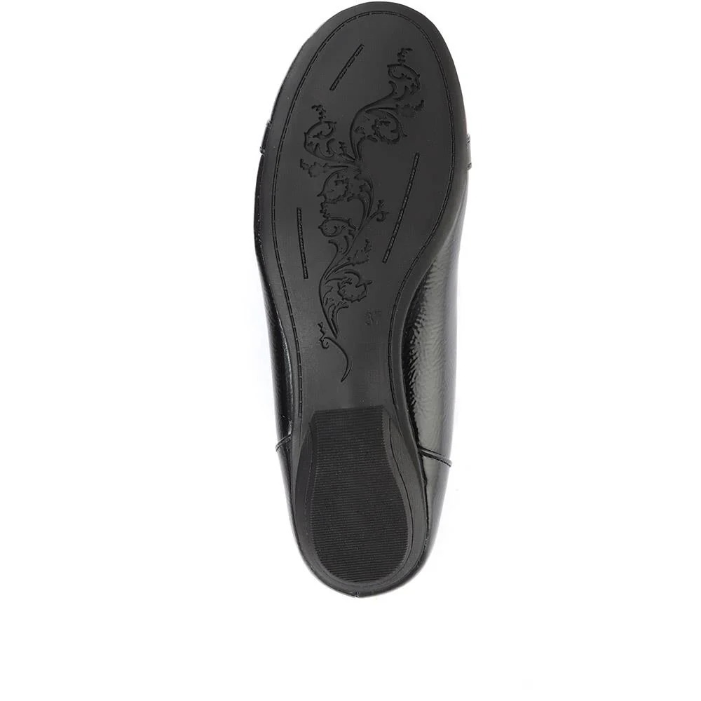 Slip On Pump - WBINS26029 / 310 595 - Black Patent - Image 5