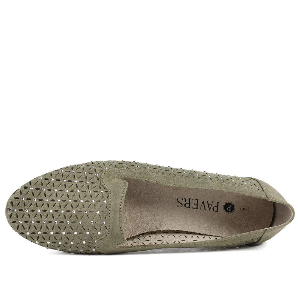 Slip-On Pumps - JANSP39011 / 324 862 - Khaki - Image 4