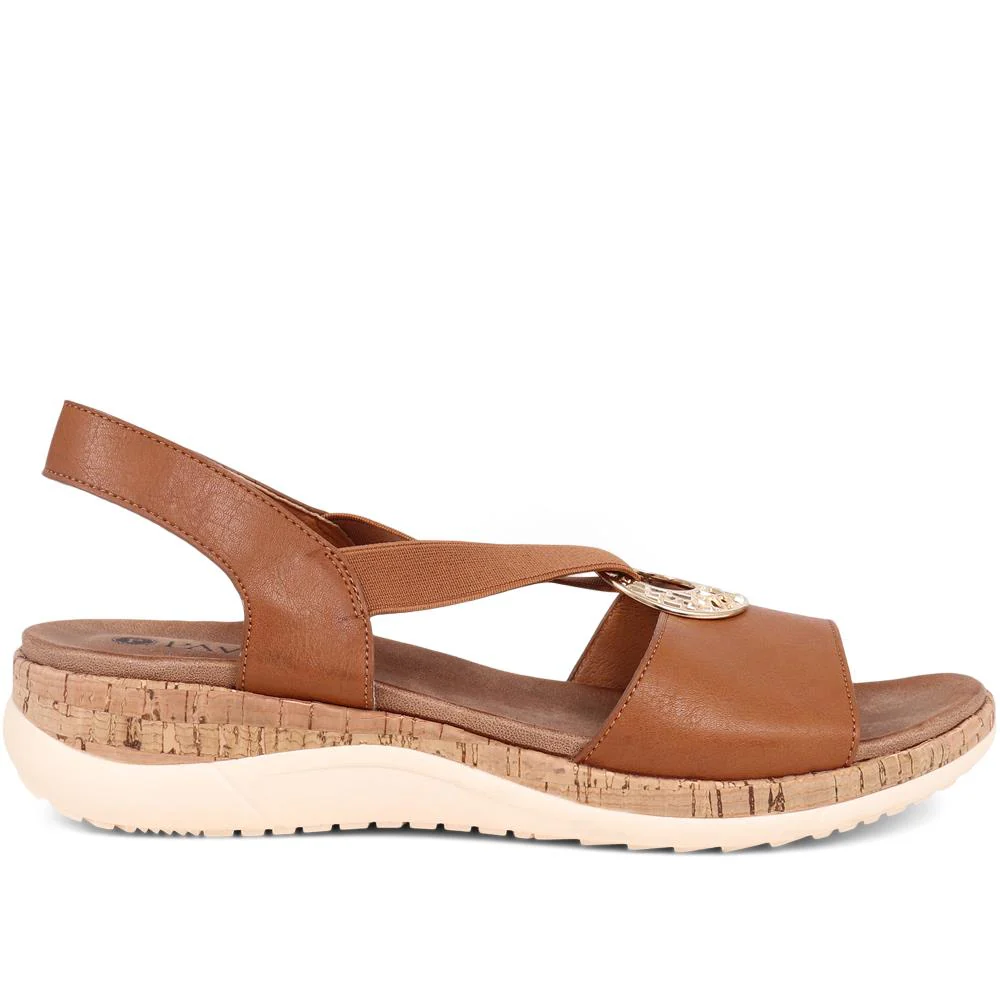 Slip-On Sandals - BAIZH39057 / 325 156 - Tan - Image 2