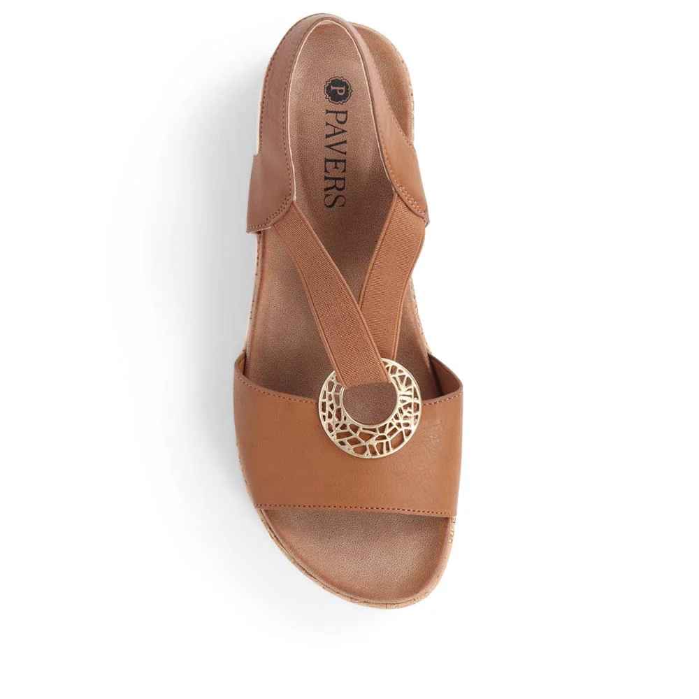 Slip-On Sandals - BAIZH39057 / 325 156 - Tan - Image 5