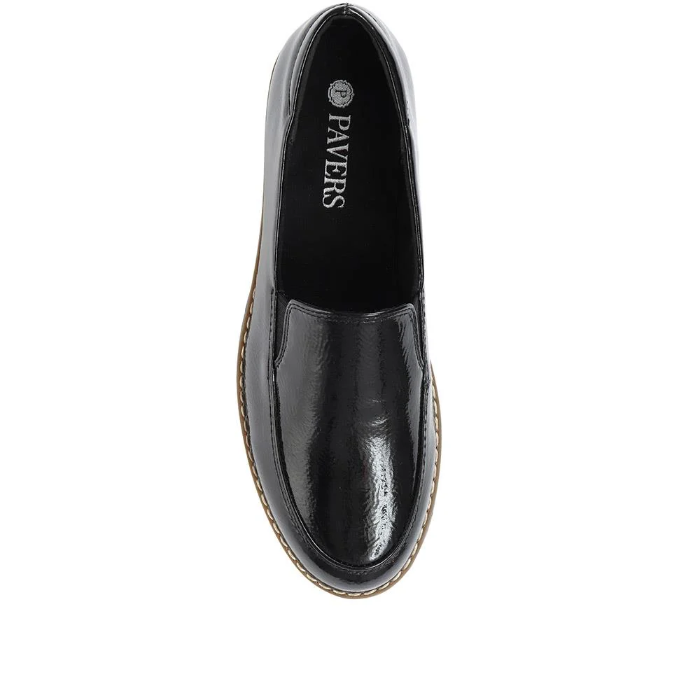 Slip-On Shoes for Women - WBINS32049 / 318 932 - Black - Image 5