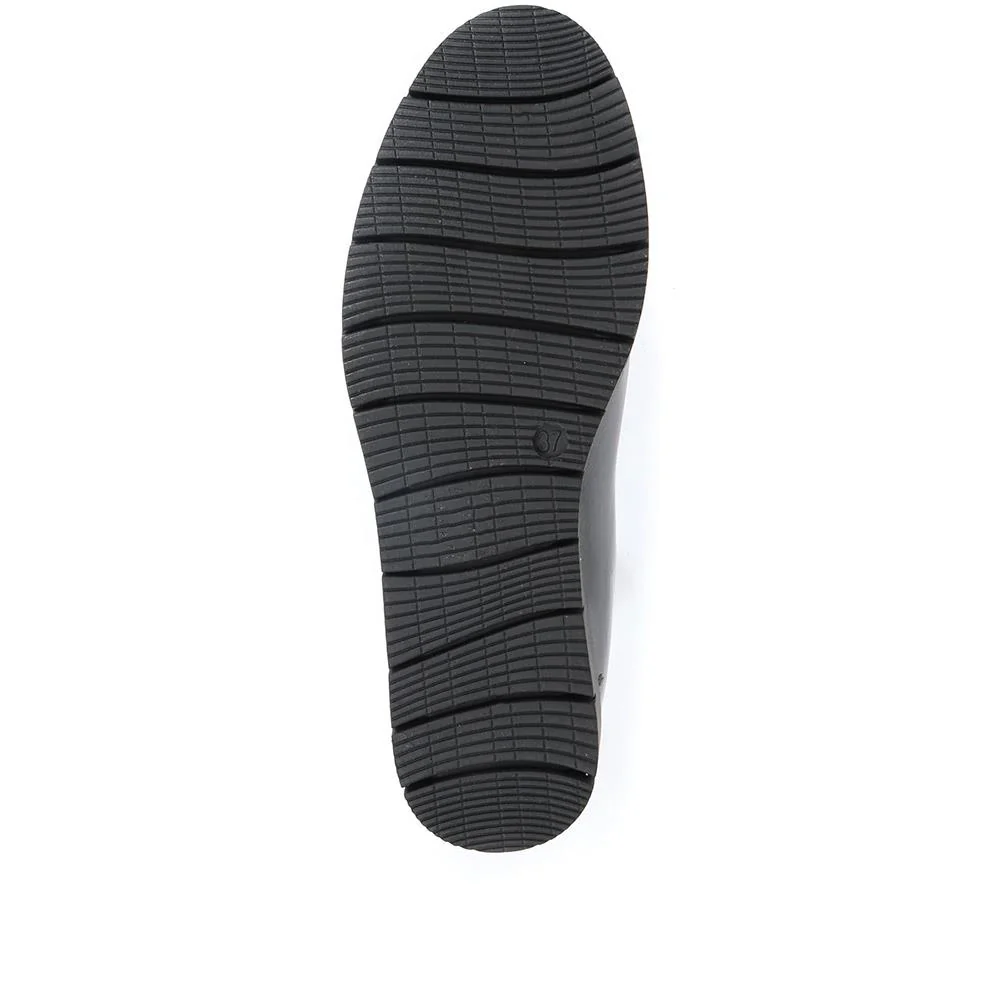 Slip-On Shoes for Women - WBINS32049 / 318 932 - Navy - Image 5