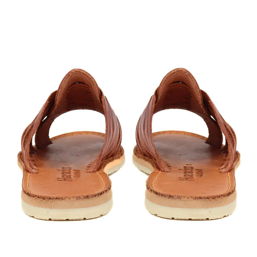 Slip-on Sliders - VAN37060 / 324 878 - Brown - Image 3