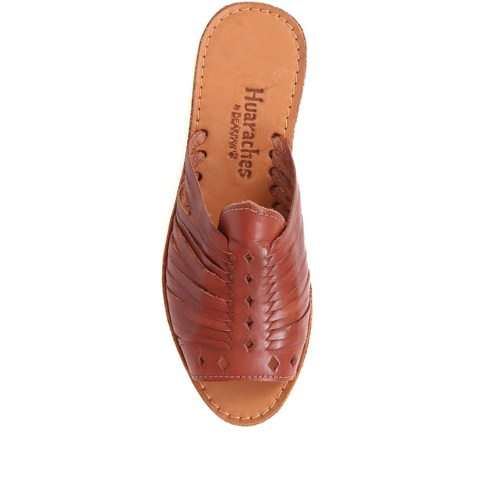 Slip-on Sliders - VAN37060 / 324 878 - Brown - Image 5