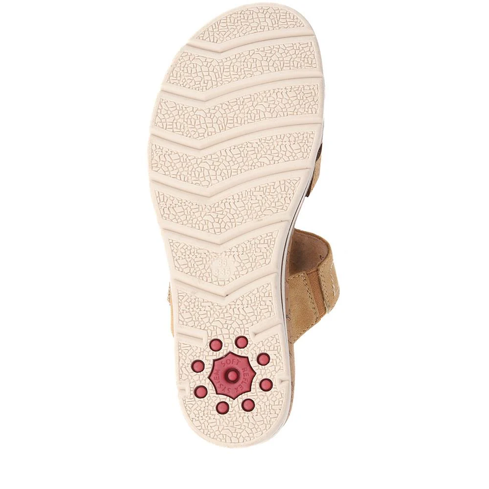 Slip-On Touch-Fasten Mules - CENTR39025 / 324 974 - Natural - Image 4