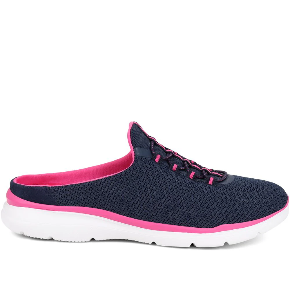 Slip-On Trainers - BRK37049 / 323 601 - Navy-Pink - Image 2