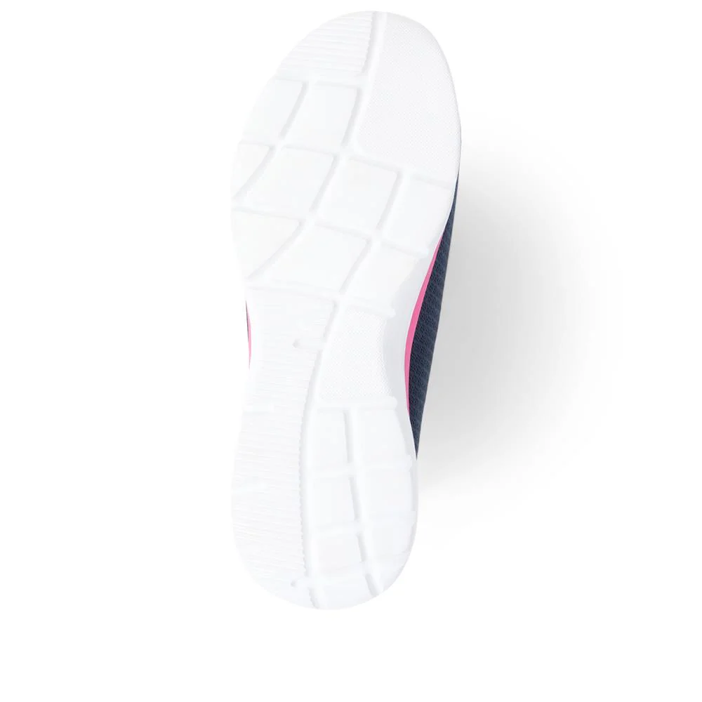 Slip-On Trainers - BRK37049 / 323 601 - Navy-Pink - Image 4