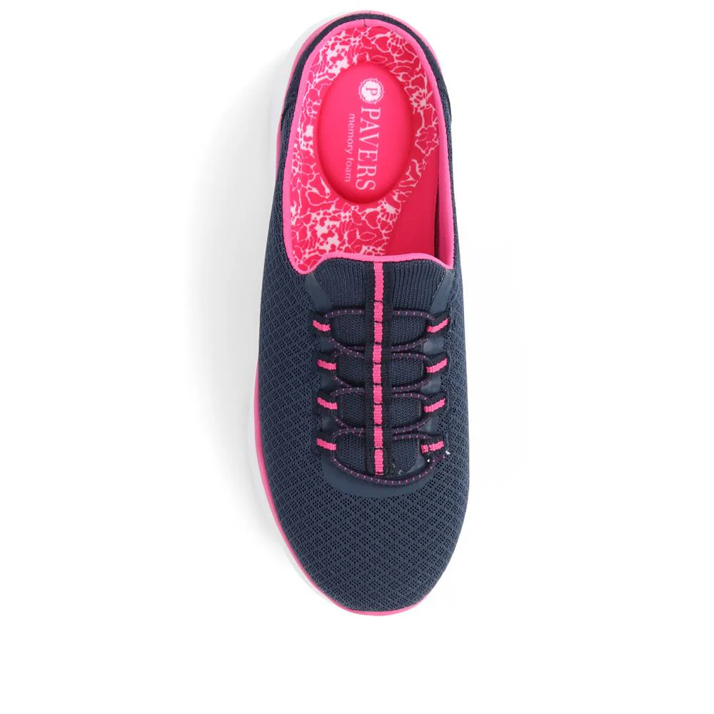 Slip-On Trainers - BRK37049 / 323 601 - Navy-Pink - Image 5