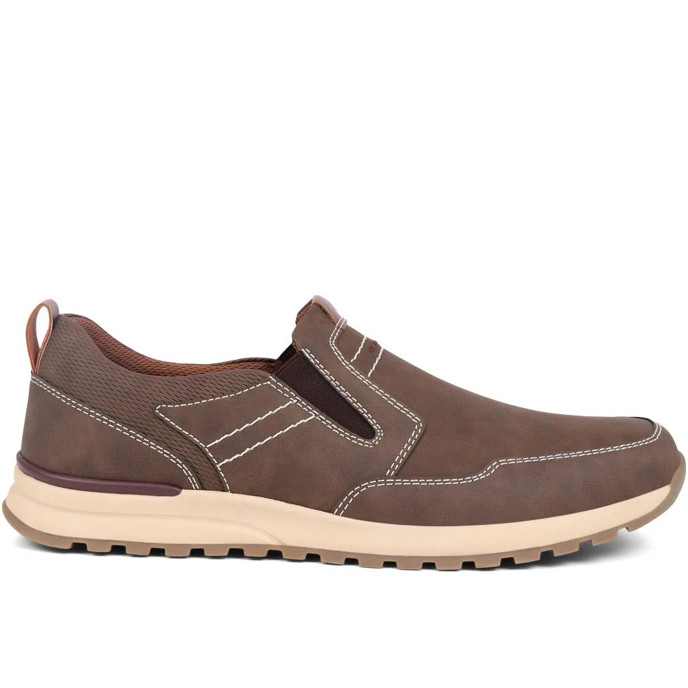 Slip-On Trainers - CHANG39003 / 324 988 - Brown - Image 2