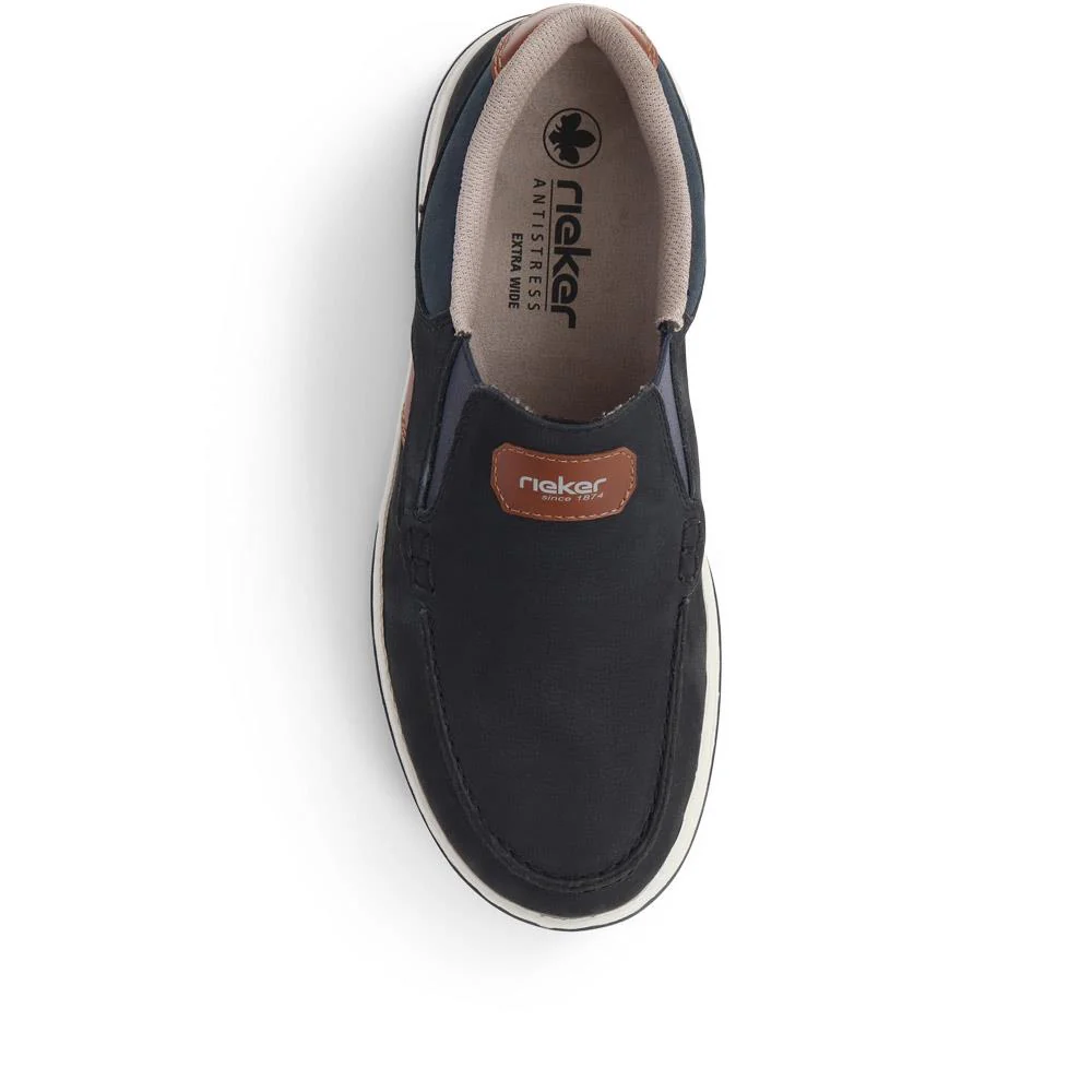Slip-On Trainers  - RKR39516 / 324 840 - Navy - Image 4