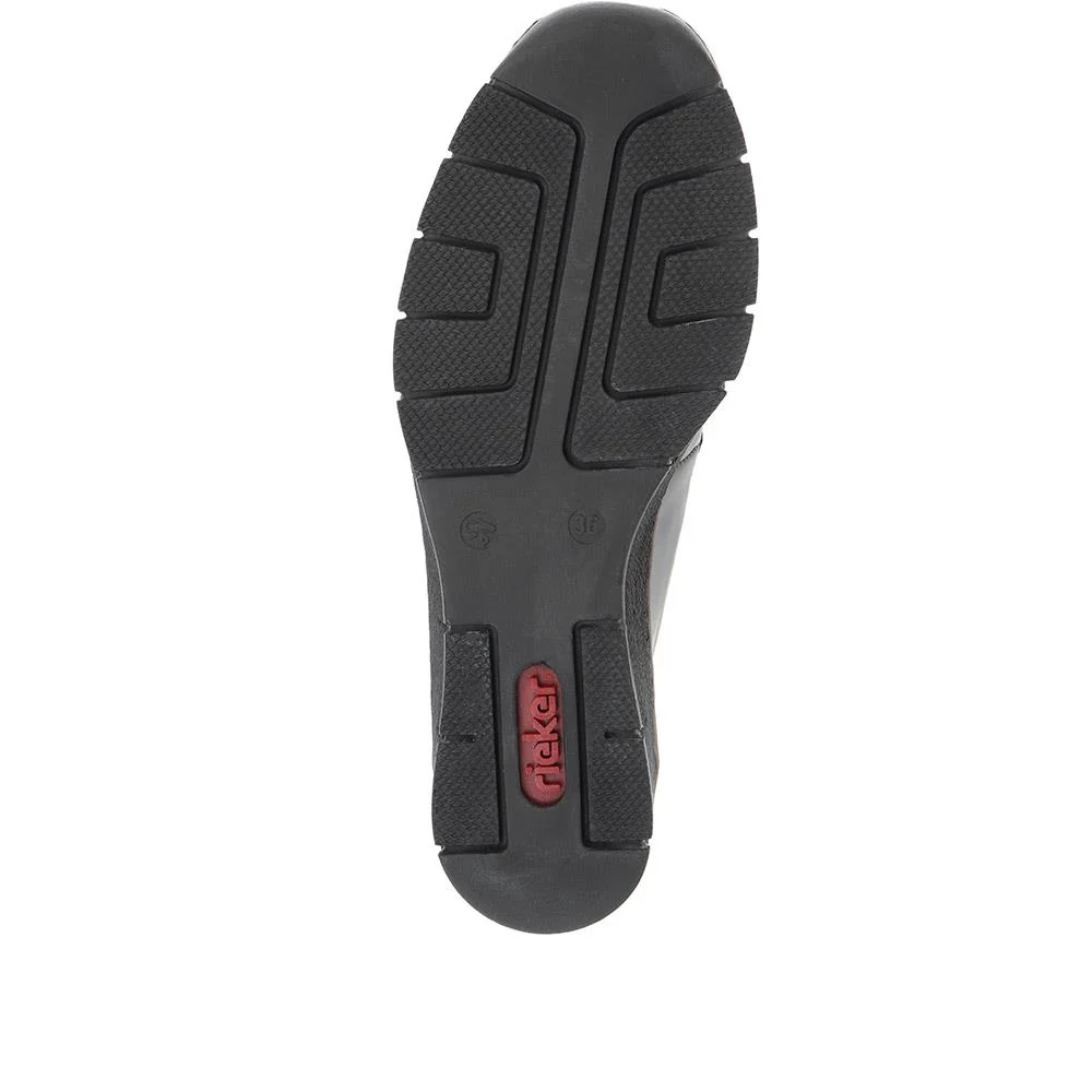 Slip-On Wedge Shoes - RKR32516 / 319 087 - Black Patent - Image 4