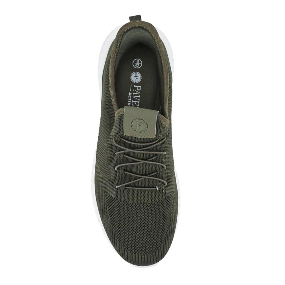 Easy Step In Wide Fit Trainers - BOJIE41004 / 326 872 - Khaki - Image 5