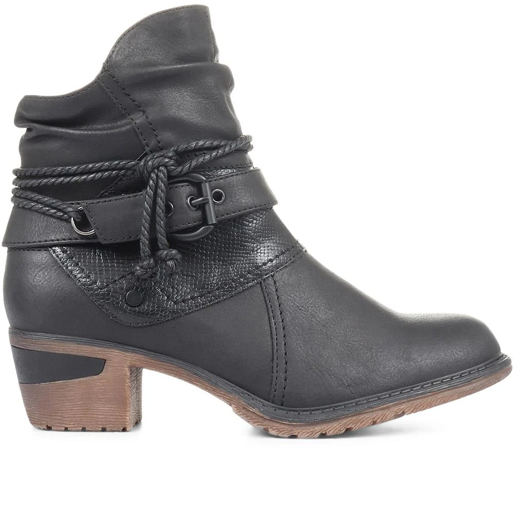 Slouch Ankle Boots - WBINS34037 / 320 448 - Black - Image 2