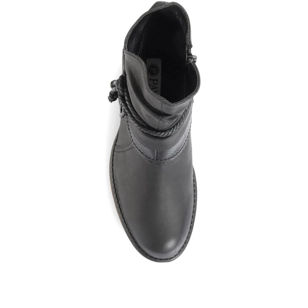 Slouch Ankle Boots - WBINS34037 / 320 448 - Black - Image 4