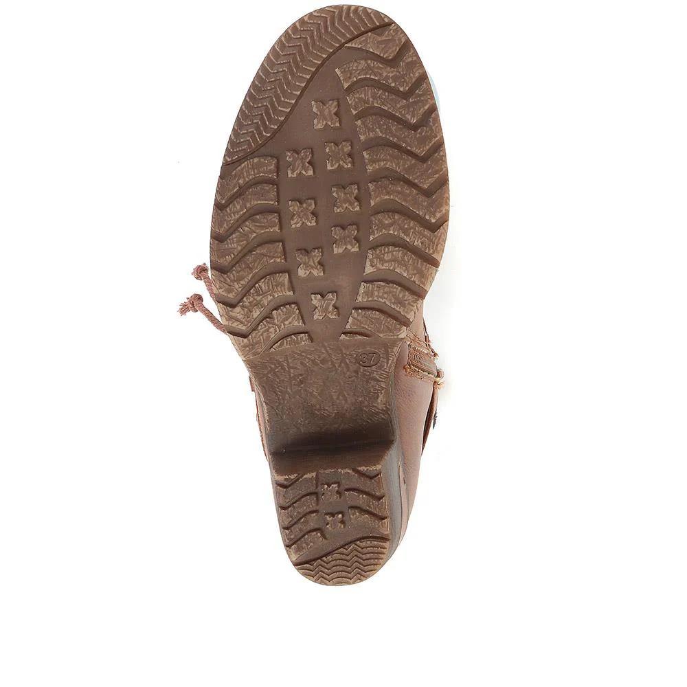 Slouch Ankle Boots - WBINS34037 / 320 448 - Tan - Image 5