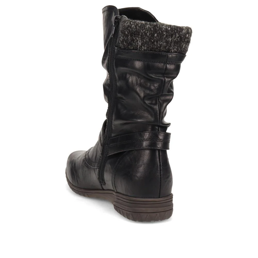 Slouch Calf Boots - WBINS38154 / 324 703 - Black - Image 3