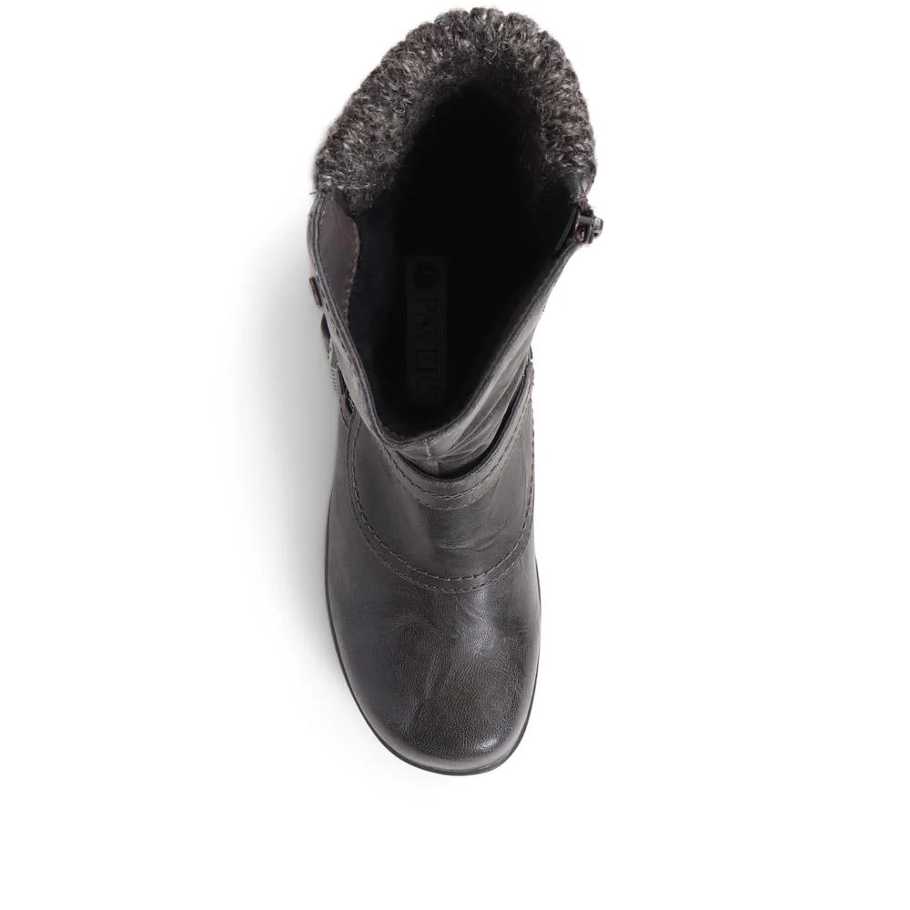 Slouch Calf Boots - WBINS38154 / 324 703 - Grey - Image 5
