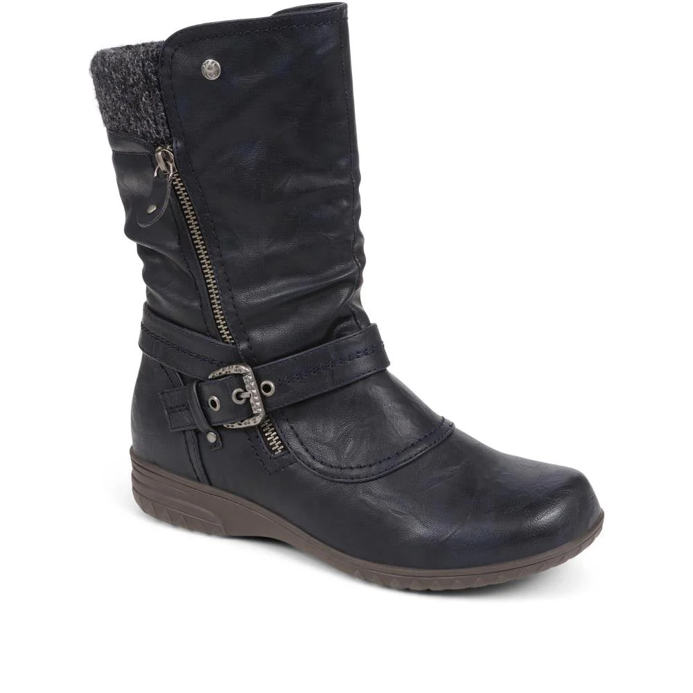 Slouch Calf Boots - WBINS38154 / 324 703 - Image 3